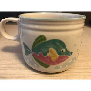 Studio Nova Coffee Tea Cup Mug Barrier Reef Fishes Nautical Coastal Beach Pool